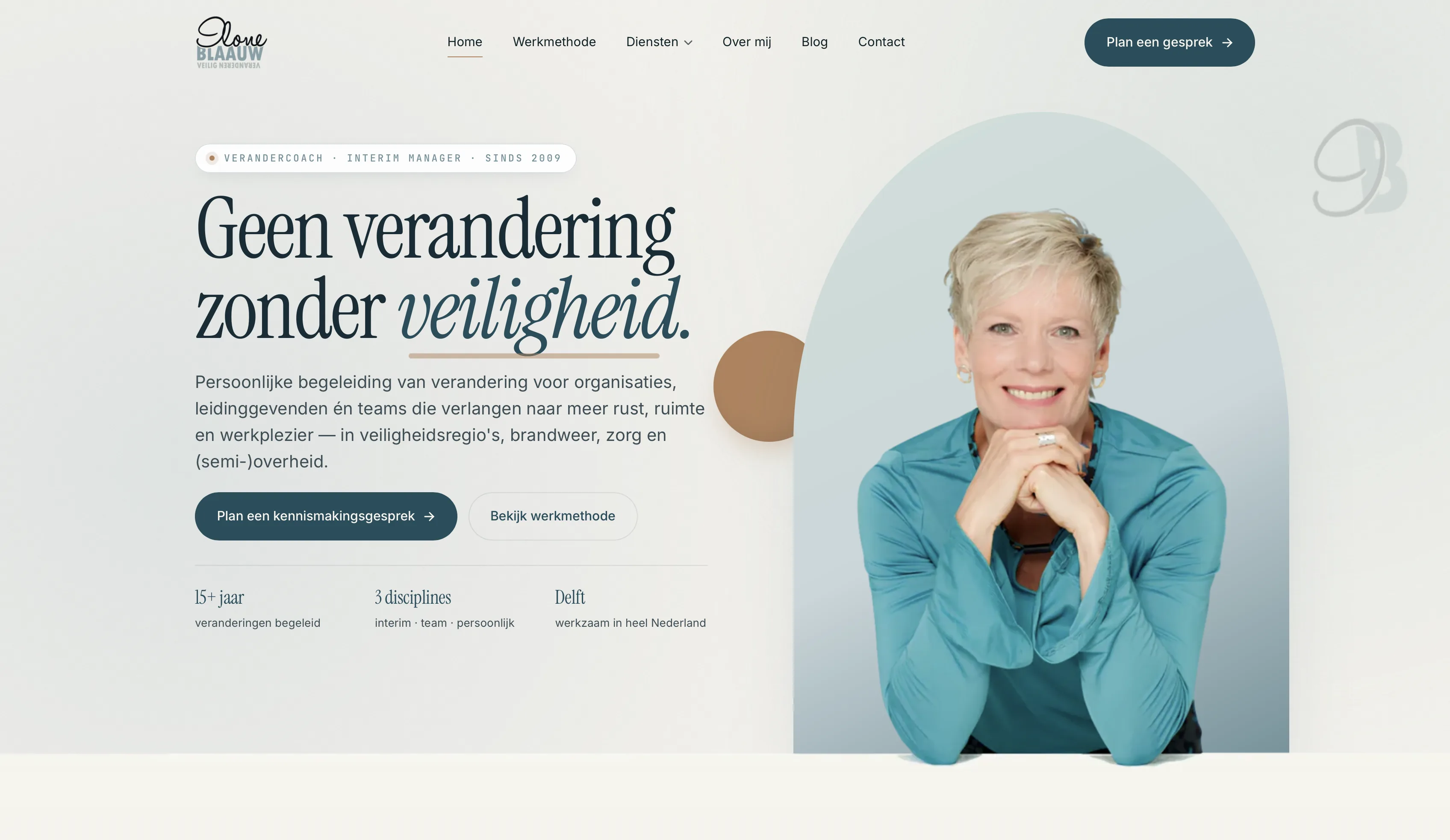 Screenshot of Veilig Veranderen
